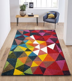 Conceptum Alfombra Geo 6877 Multicolor 200 x 290 cm